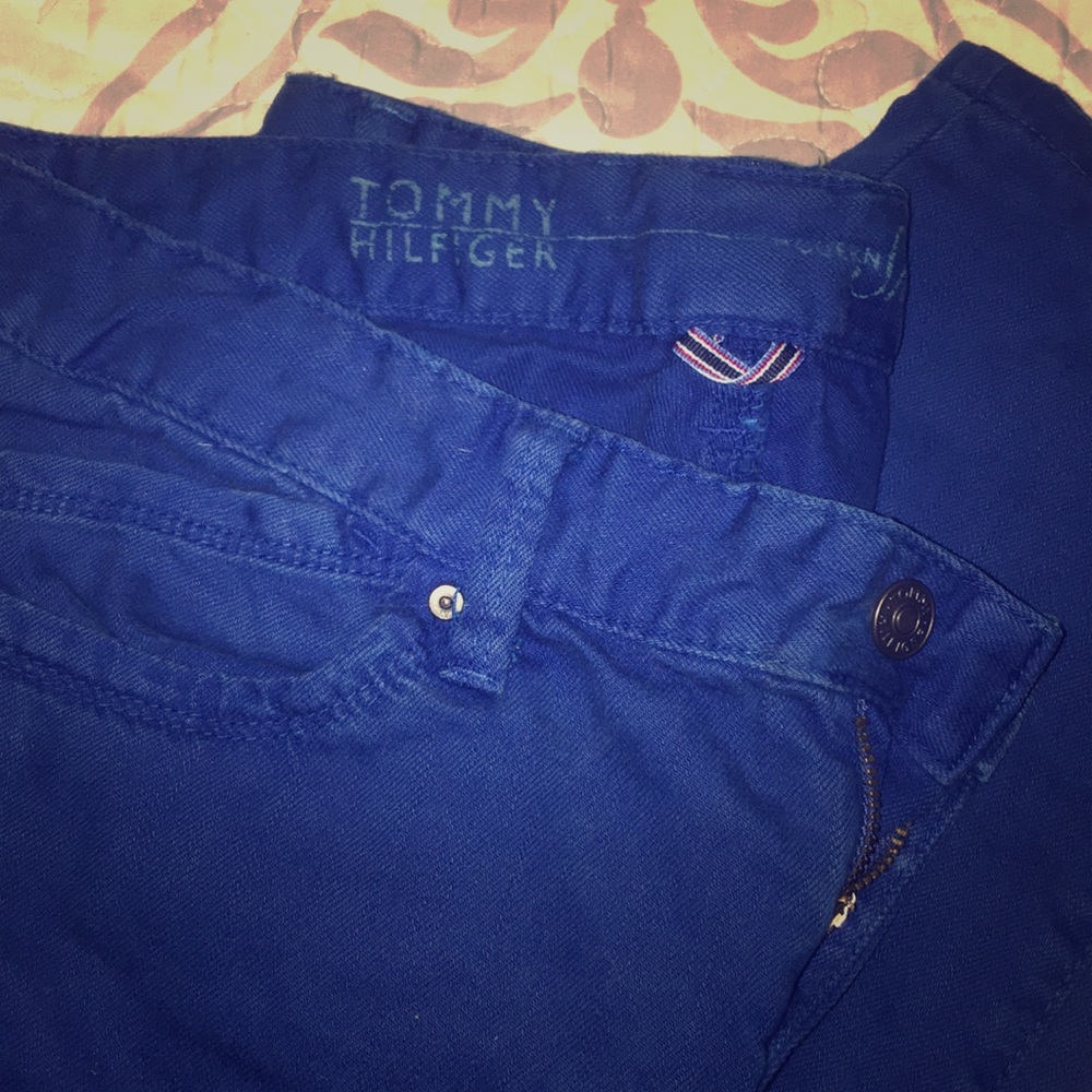Tommy Hilfiger blue skinny jeans